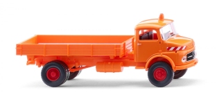 Wiking 089506 - H0 - Kommunal Pritschenkipper LAK 710 - orange